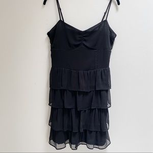 Little Black Dress by Aeropostale Tiered Strappy